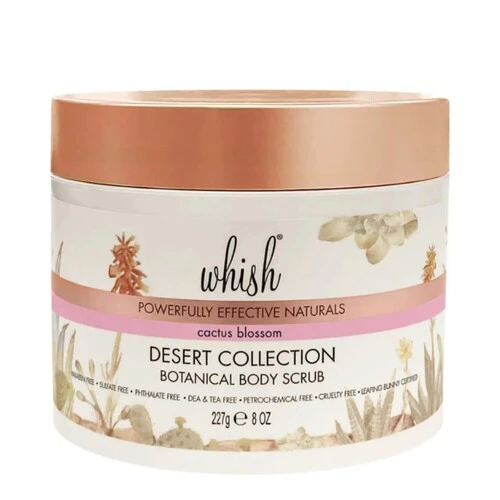 Whish Cactus Blossom Botanical Body Scrub 1 Whish Cactus Blossom Botanical Body Scrub